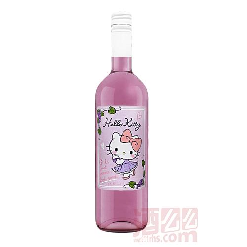 彼特美德酒莊愛麗絲HELLO KITTY紫色氣泡酒(紫標)